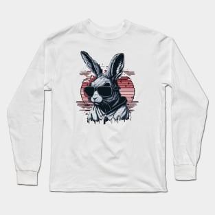 Badass Tough Bunny Long Sleeve T-Shirt